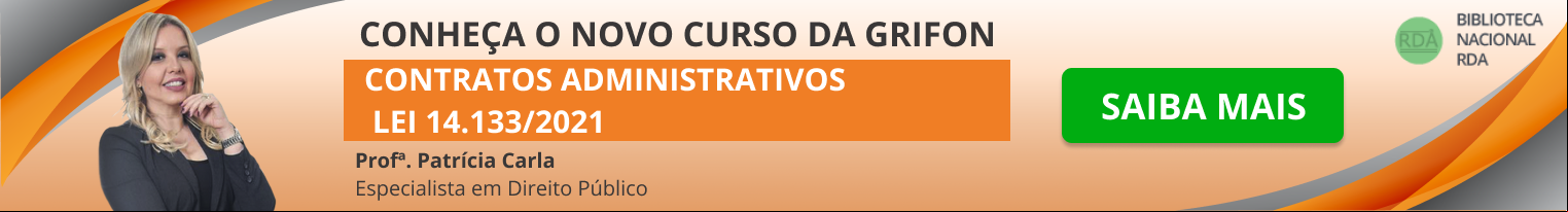 Novo curso: Contratos istrativos Lei 14.133/2021
